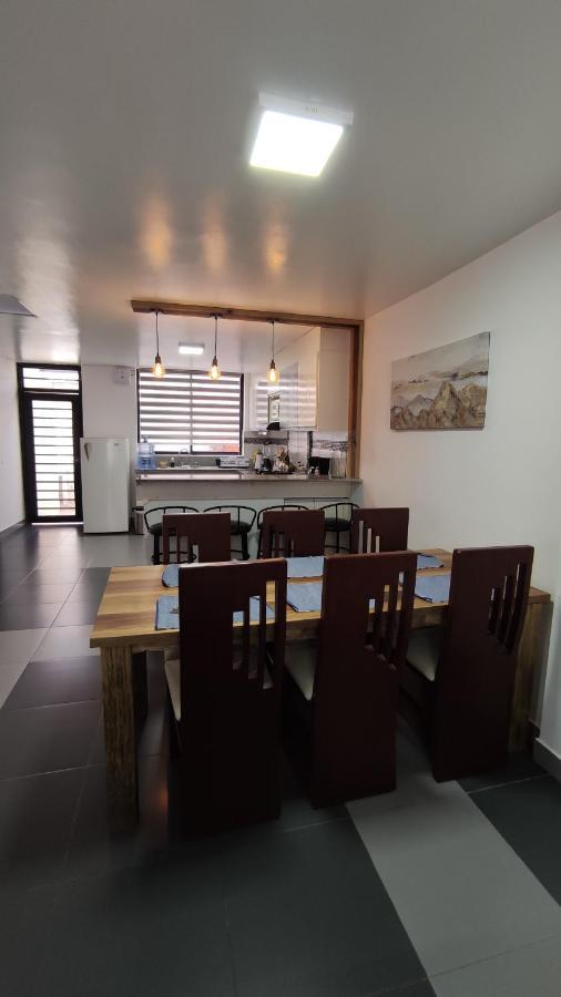 Elegante apartamento con vistas al volcán Tunguraua Baños Esterno foto