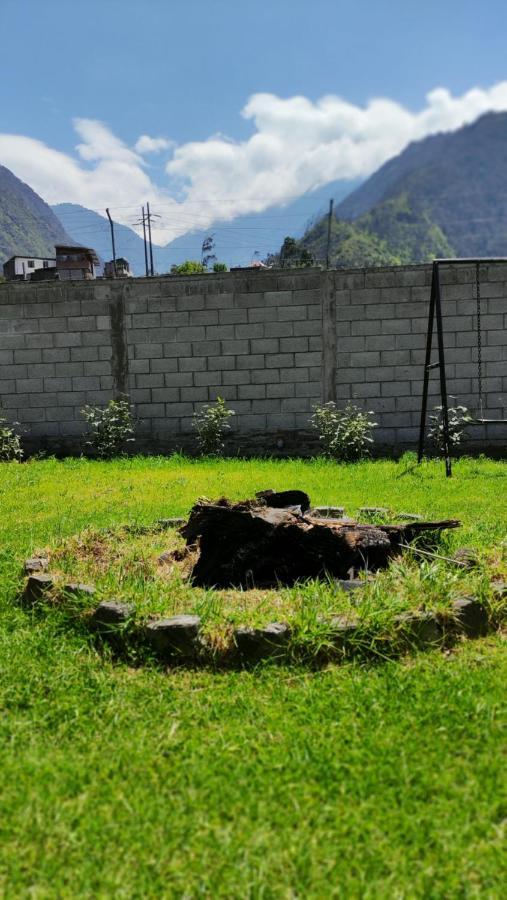 Elegante apartamento con vistas al volcán Tunguraua Baños Esterno foto