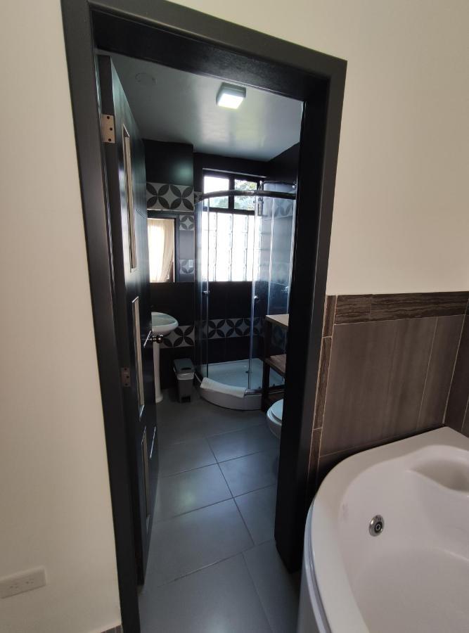 Elegante apartamento con vistas al volcán Tunguraua Baños Esterno foto