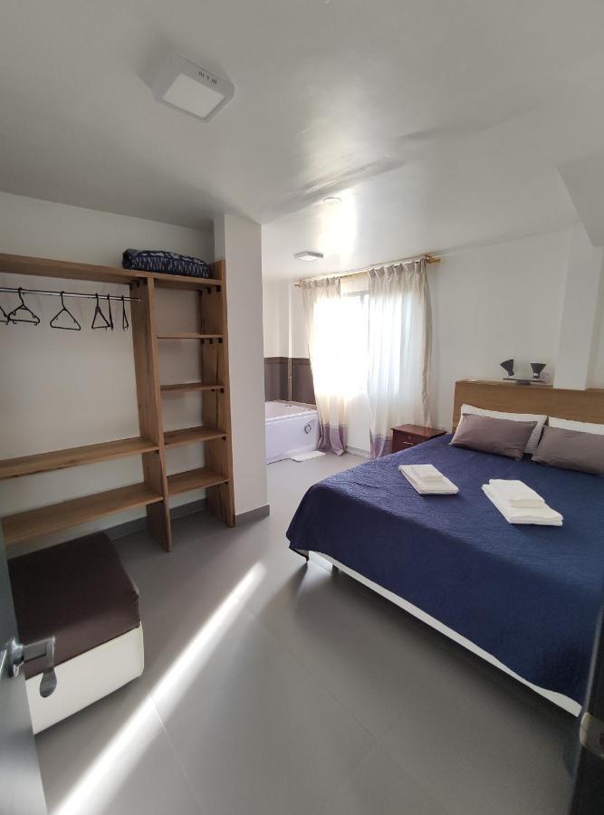 Elegante apartamento con vistas al volcán Tunguraua Baños Esterno foto